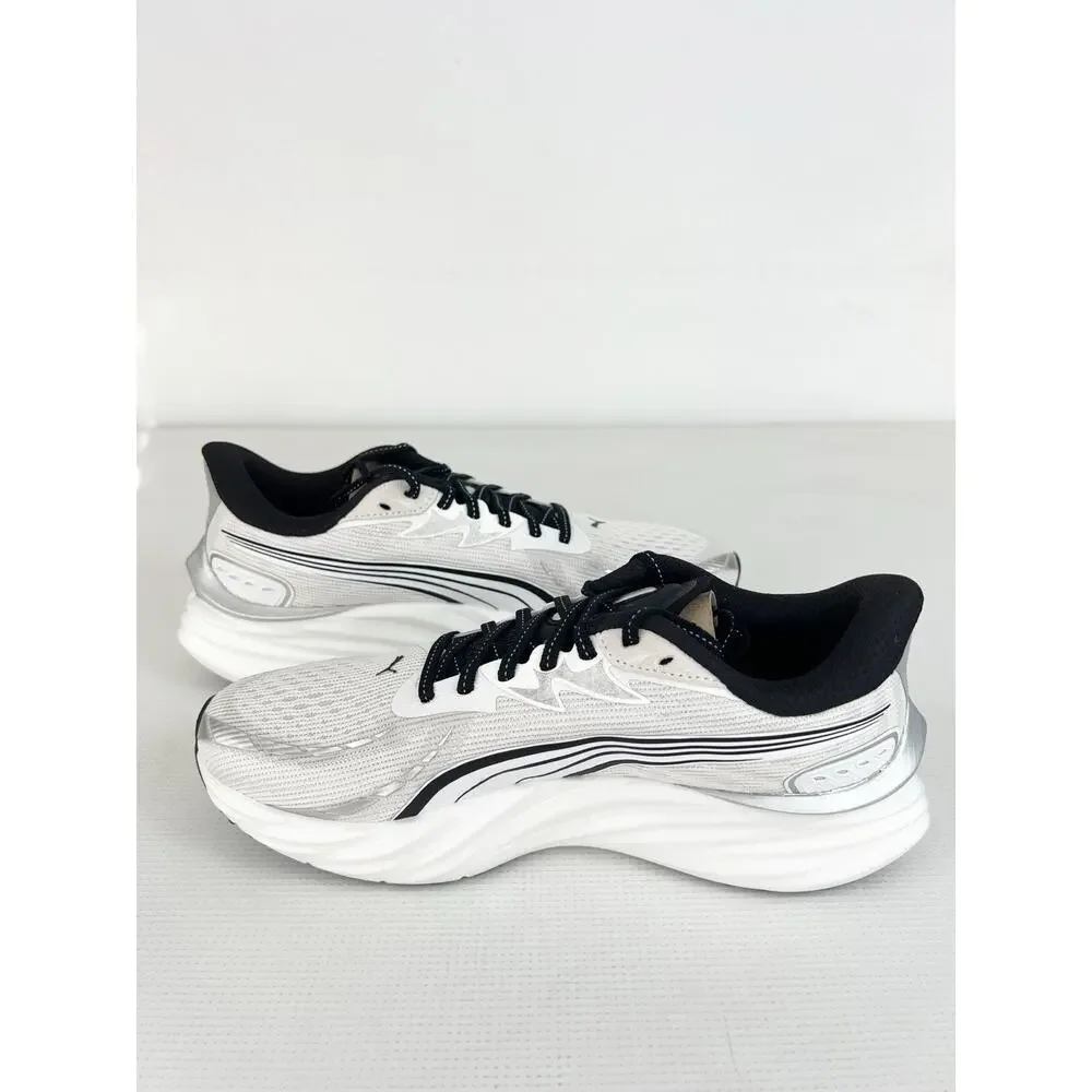 PUMA Velocity NITRO 4 White Black Athletic Shoes / 311141 02 / Womens Size 9 New